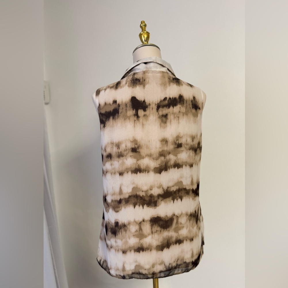 I.N.C. Stylish Sleeveless Cowl Neck Top - Picture 4 of 6